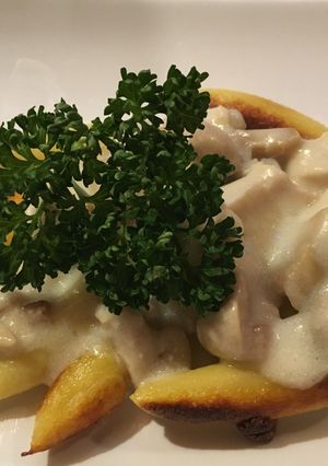 Nudlis csirke, vámpírok ellen (fokhagymás) recept fotója