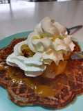 Waffles saludables con linaza (solo la masa 😅)