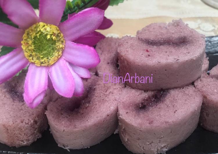 Bolu Gulung Blueberry (Mini & Hemat)