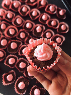 Una foto de Cupcakes de Zanahoria