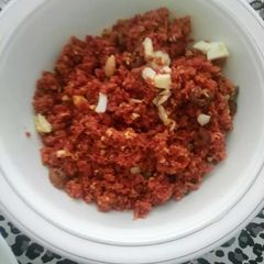 A picture of Gajar ka halwa.