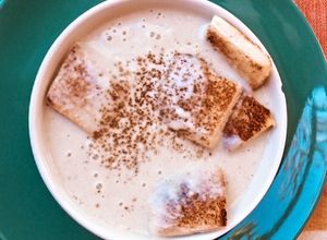 Una foto de Sopa vichyssoise