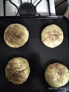 Una foto de Pan de yuca y plátano... Libre de gluten
