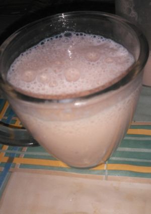Una foto de Mi batido de fresa y limón
