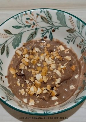 Foto resep 171: Healthy Banana Choco Ice Cream