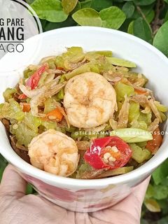 Foto resep Oseng Pare Udang dan Grago