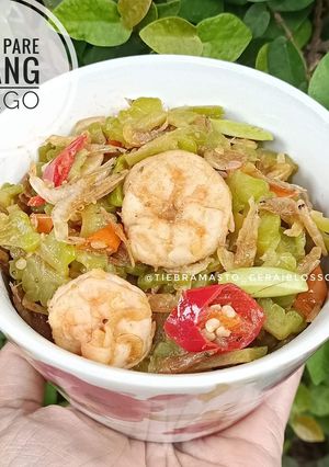 Foto resep Oseng Pare Udang dan Grago