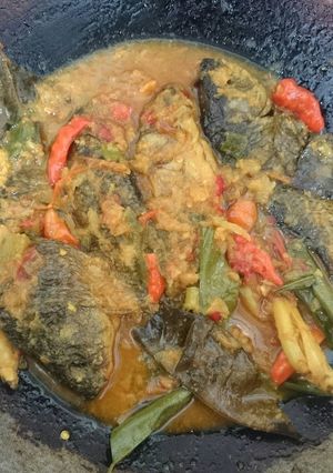 Foto resep Ikan mas bumbu kuning