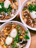 Súp Bắp 3 Loại Nấm (Nấm Mỡ, Nấm Hương, Nấm Bào Ngư) - Vegetarian