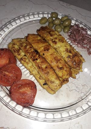 عکسی از دستور کوبیده مرغ 😋