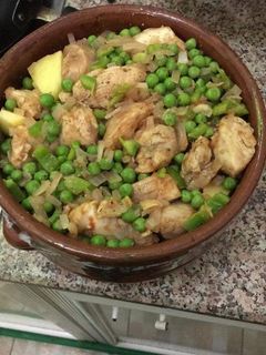 صورة لوصفة طاجن بسله باللحمه