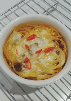 Foto resep Hot Chicken Spaghetti