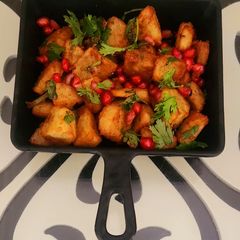 A picture of Sweet potato chat.
