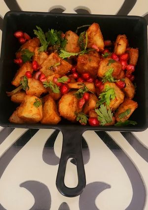 A picture of Sweet potato chat.