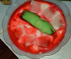 Mudah Cepat Memasak Es Pisang Ijo Ala Restoran