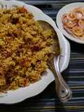 Leftover Chhole Pulao