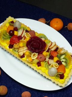 عکسی از دستور تارت میوه