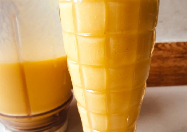 Easiest Way to Make Award-winning Mango Milkshake