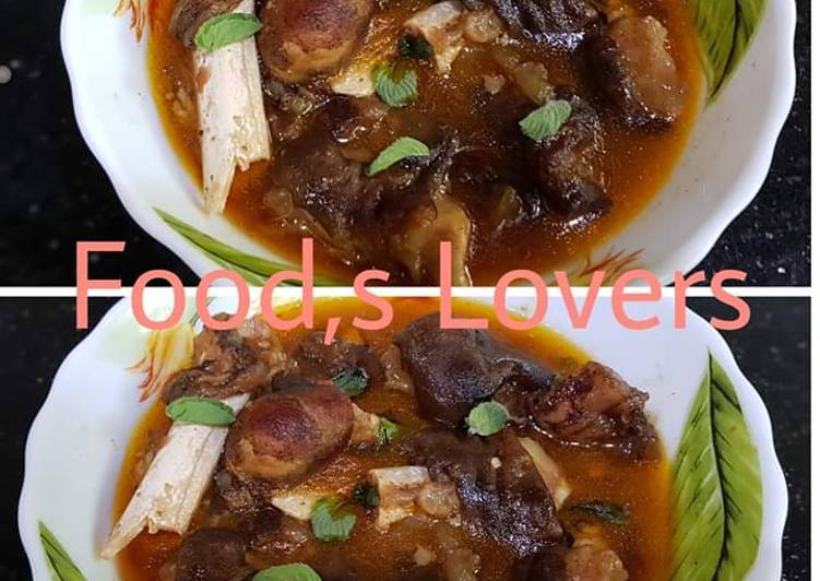 Simple Way to Prepare Homemade Mutton paye