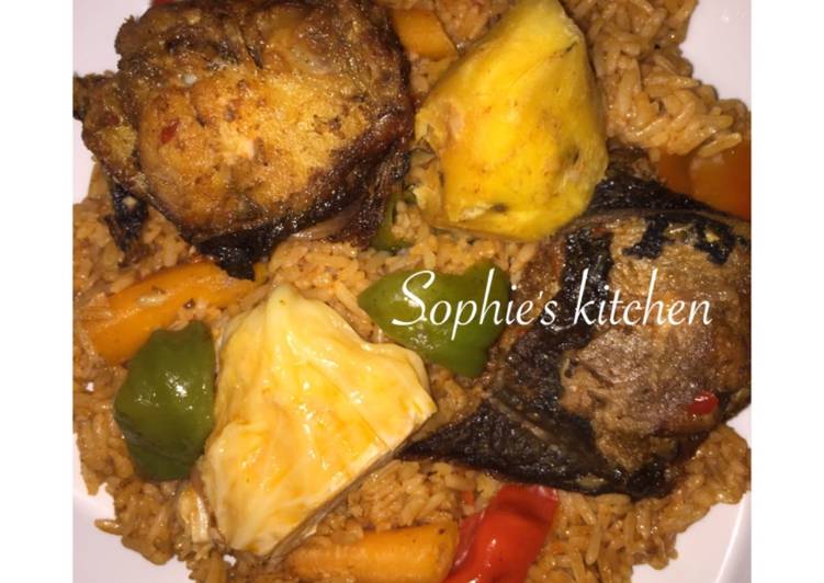 Easiest Way to Prepare Super Quick Homemade Thieboudienne (Senegalese Jollof Rice)