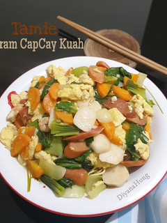 Foto resep Tamie Siram Capcay Kuah