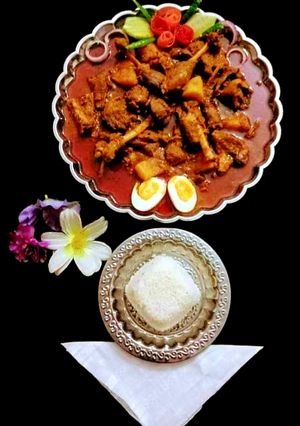 A picture of Spicy Duck Curry.