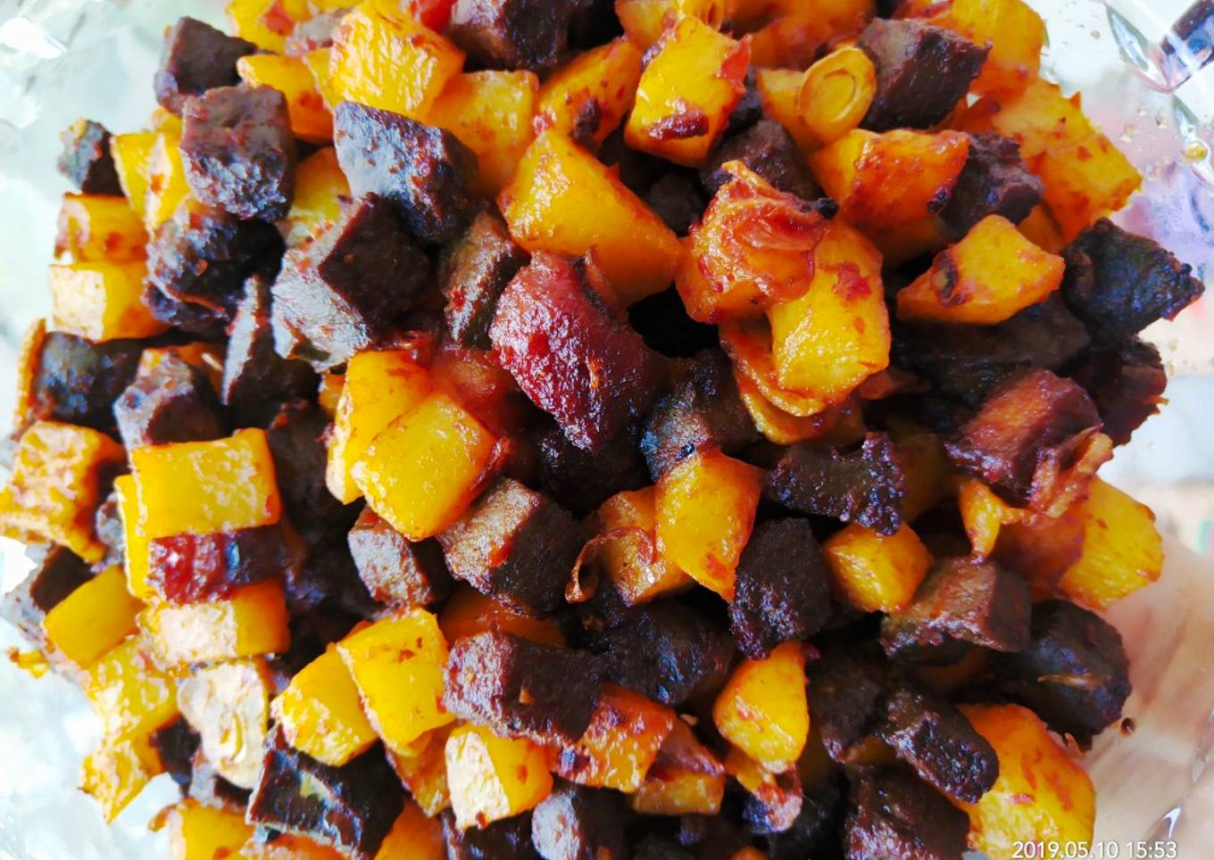 Sambal goreng hati kentang
