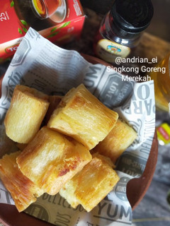 Foto resep Singkong Goreng Empuk Merekah