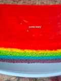 Rainbow kukus 4 telur