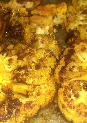 A picture of Cauliflower steak.