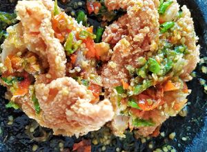 Foto resep Sambal Rawit Ijo Ayam Geprek