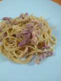 Whole Wheat Spaghetti Carbonara