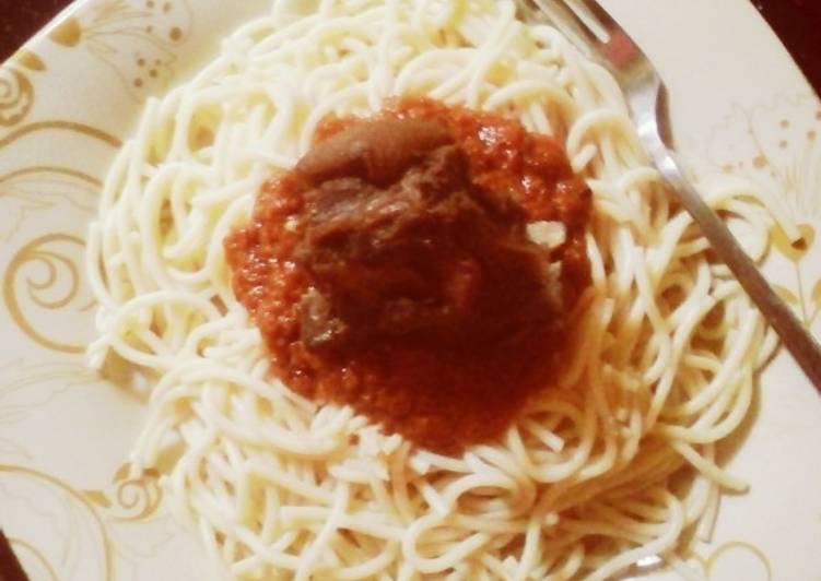 Stewed Spaghs