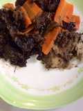 Baked Cod with veg