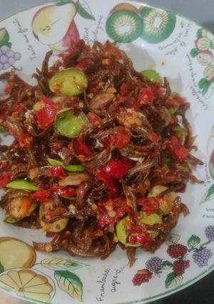 Foto resep Sambal teri petai