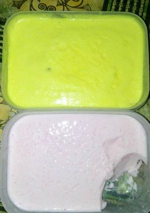 Foto resep Ice cream rumahan simple bingiiits