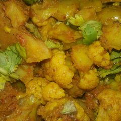A picture of Aalo Gobhi veg.