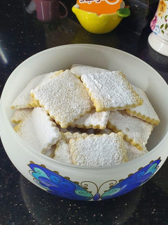 A picture of Orange Cookies 🍊 - Very Delicious.