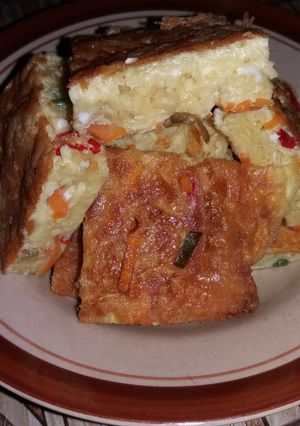 Foto resep Telur goreng mie