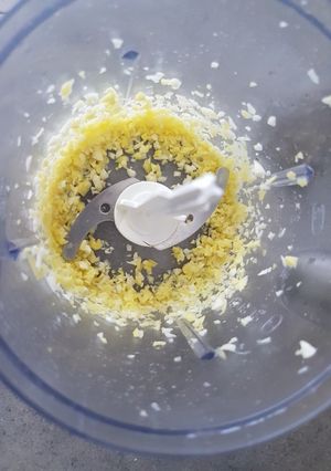 Une photo de Pâte de gingembre et d'ail