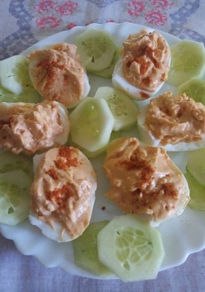 Una foto de Huevos endiablados
