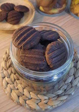 Foto resep Cookies coklat simpel (tanpa mixer, tanpa cetakan)