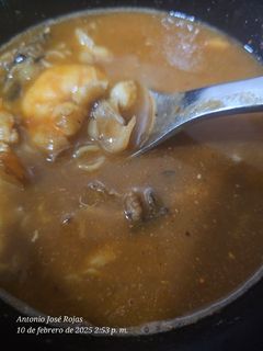 Una foto de Sopa de pescado
