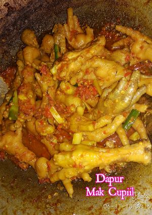 Foto resep Ceker & Sayap mercon 😋