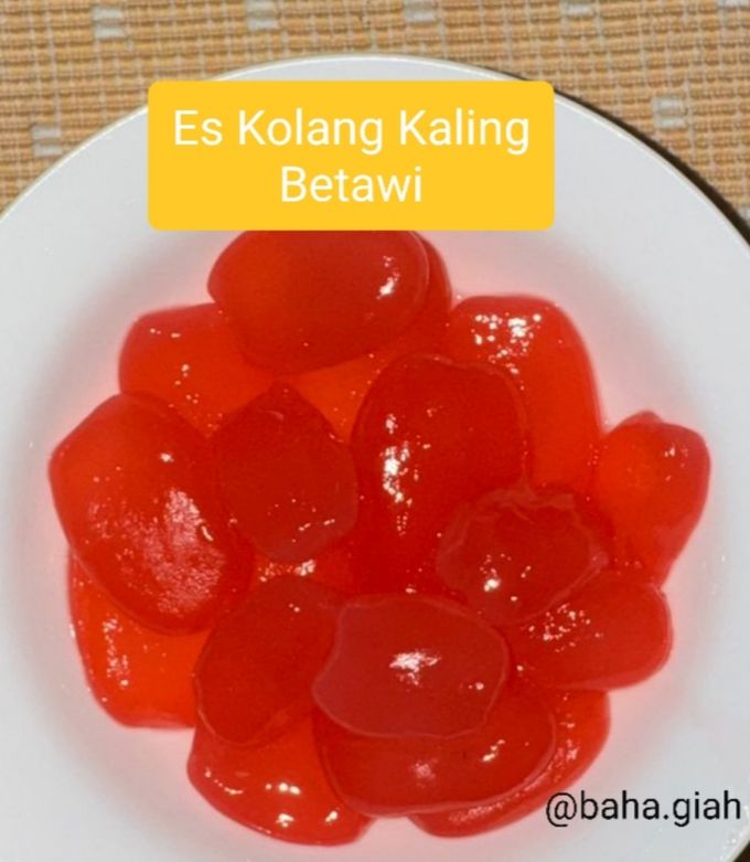 Foto resep Es Kolang Kaling Betawi