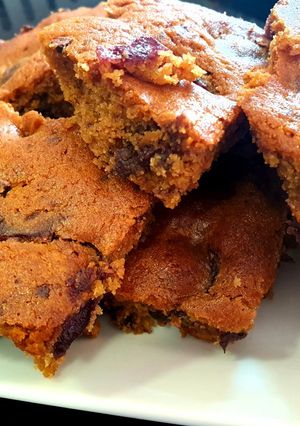 Una foto de Blondies con picotas y choco