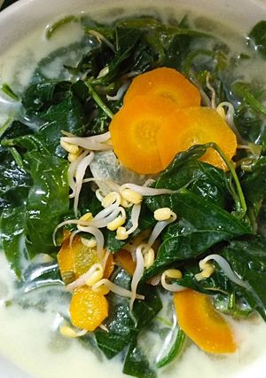 Foto resep Bobor Lembayung Wortel Tauge
