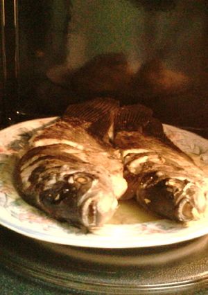 Foto resep ikan gurame dengan microwave oven