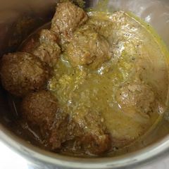 A picture of Soyabean kofta.