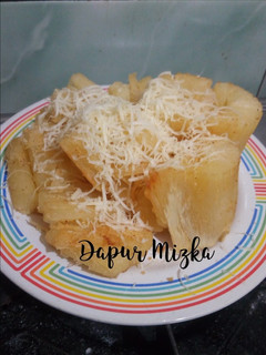Foto resep Singkong keju merekah